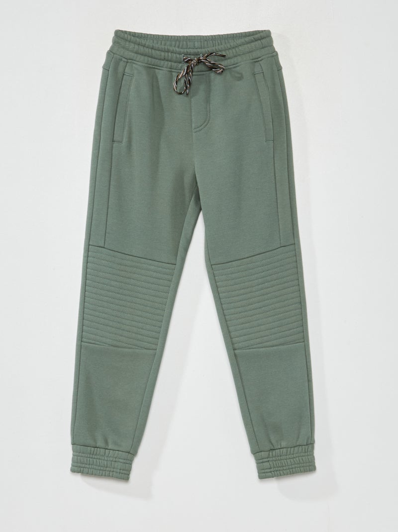 Joggingbroek van sweatstof GROEN - Kiabi