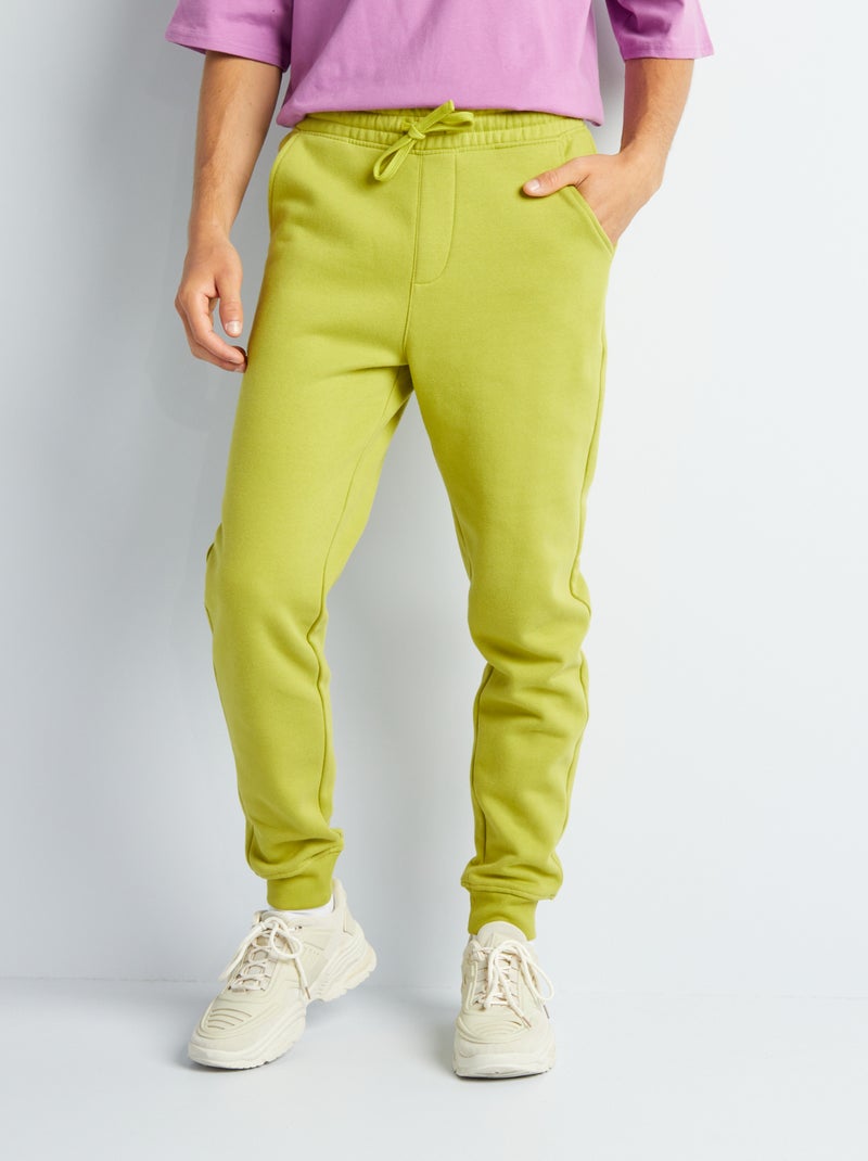 Joggingbroek van sweatstof KAKI - Kiabi