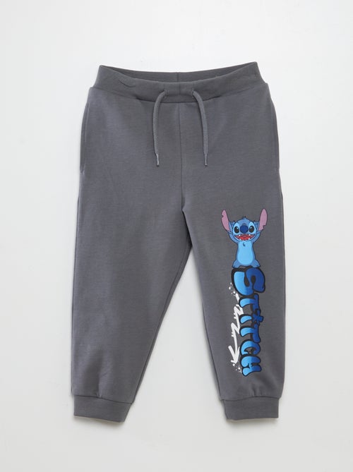 Joggingbroek van sweatstof met Stitch-print - Kiabi