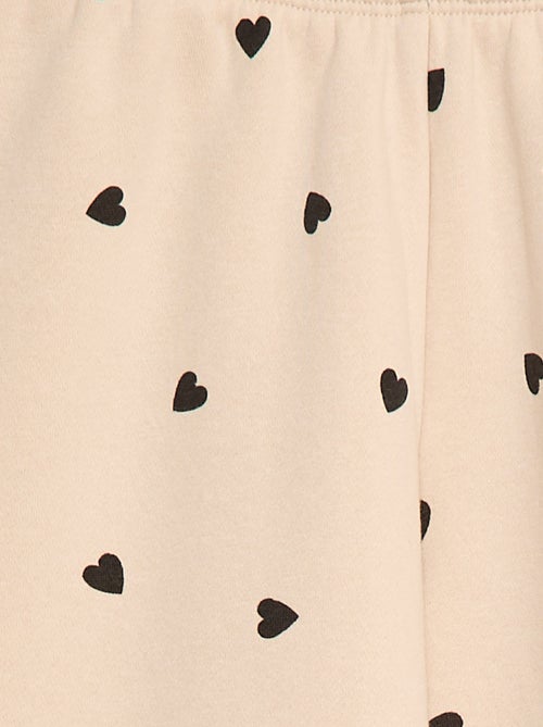 Joggingbroek van sweatstof met zachte, geruwde binnenzijde - Kiabi