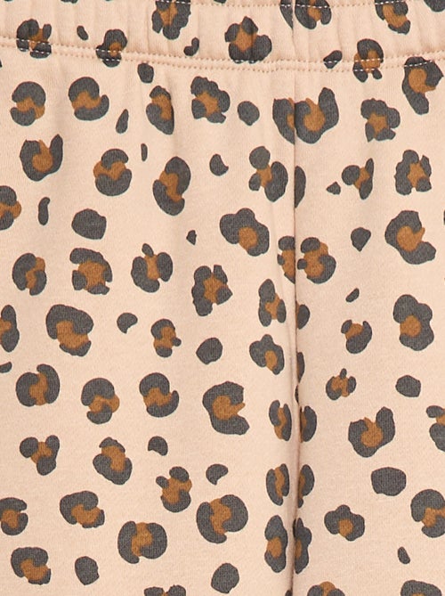 Joggingbroek van sweatstof met zachte, geruwde binnenzijde - Kiabi