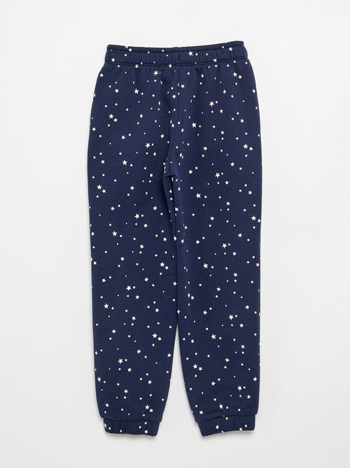 Joggingbroek van sweatstof met zachte, geruwde binnenzijde - Kiabi Joggingbroek van sweatstof met zachte, geruwde binnenzijde - Kiabi