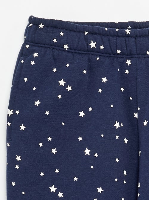 Joggingbroek van sweatstof met zachte, geruwde binnenzijde - Kiabi Joggingbroek van sweatstof met zachte, geruwde binnenzijde - Kiabi