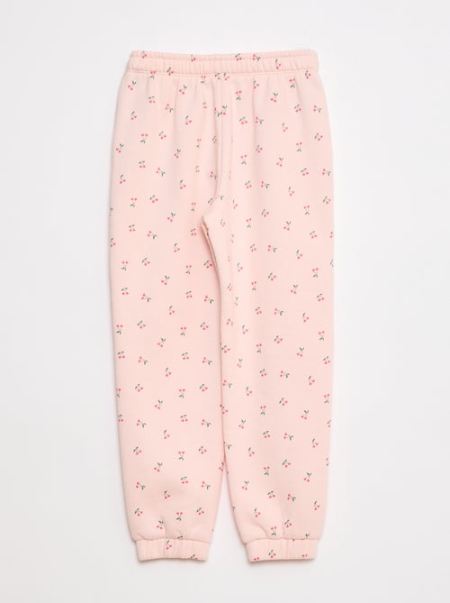 Joggingbroek van sweatstof met zachte, geruwde binnenzijde - Kiabi