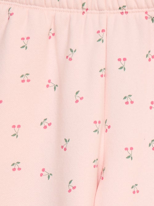 Joggingbroek van sweatstof met zachte, geruwde binnenzijde - Kiabi