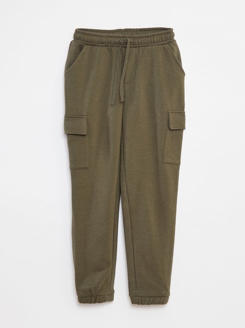 Joggingbroek van sweatstof met zakjes - Kiabi