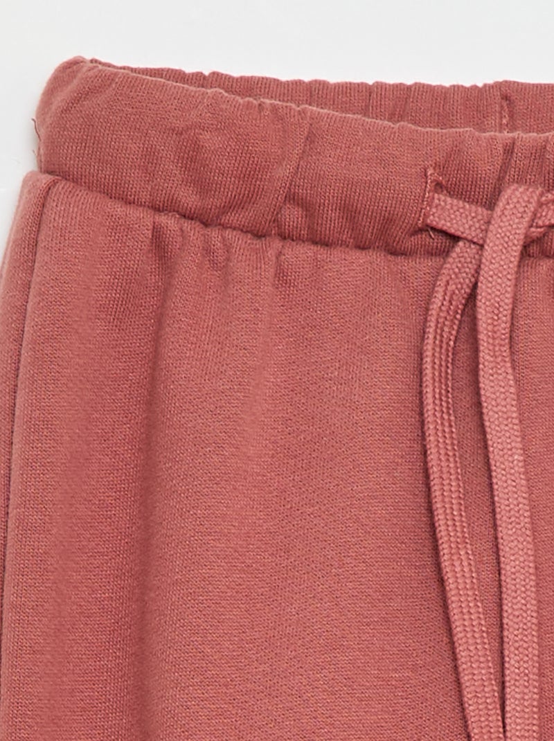 Joggingbroek van sweatstof Rose - Kiabi