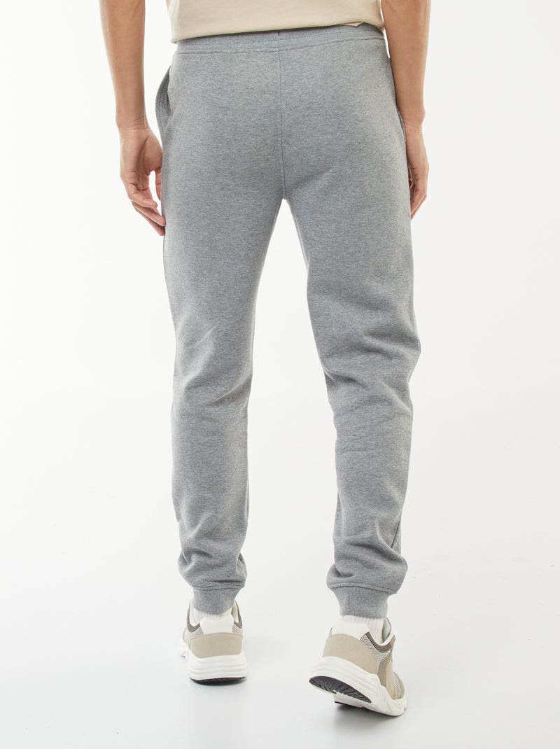 Joggingbroek van warme sweatstof Grijs - Kiabi