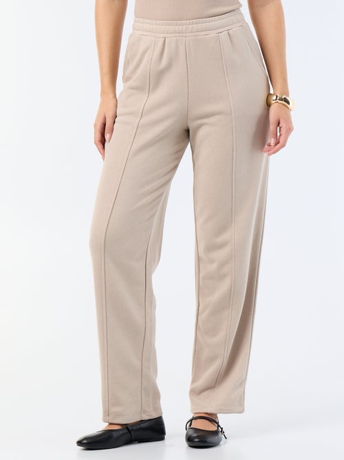 Joggingbroek van zware jerseystof - Kiabi