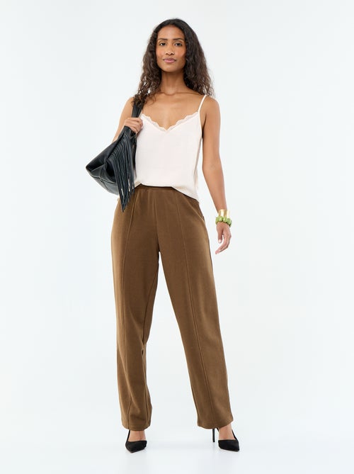 Joggingbroek van zware jerseystof - Kiabi