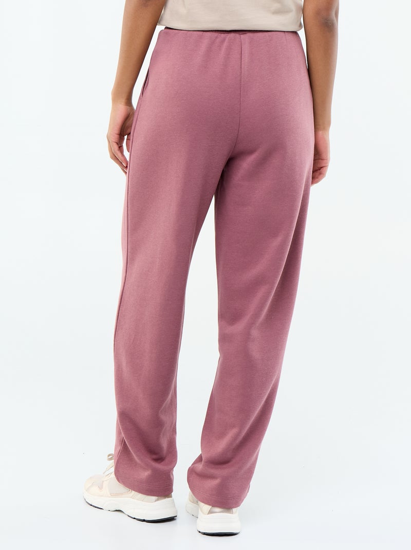 Joggingbroek van zware jerseystof Rose - Kiabi