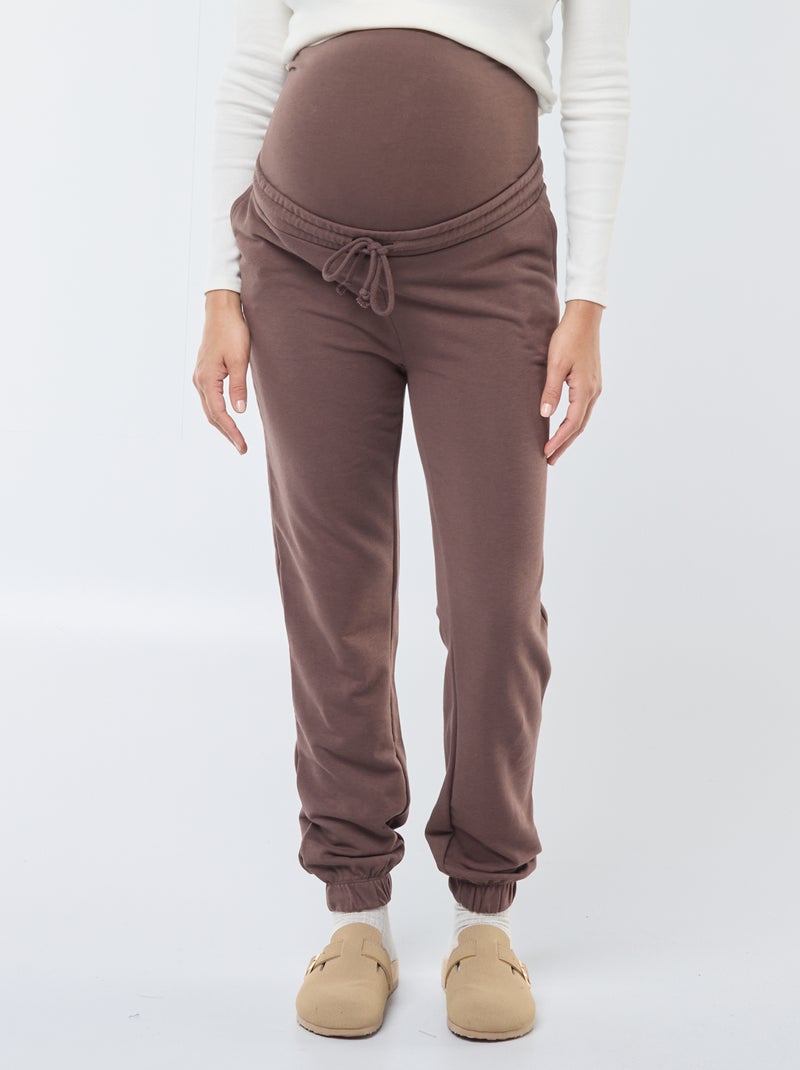 Joggingbroek Zwangerschapsmodel Bruin Zwangerschap Dame
