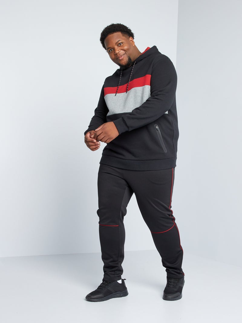 Joggingbroek zwart - Kiabi