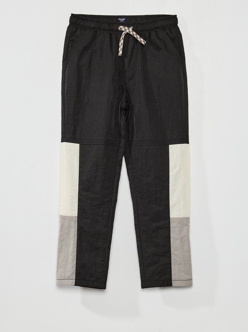 Joggingbroek zwart - Kiabi
