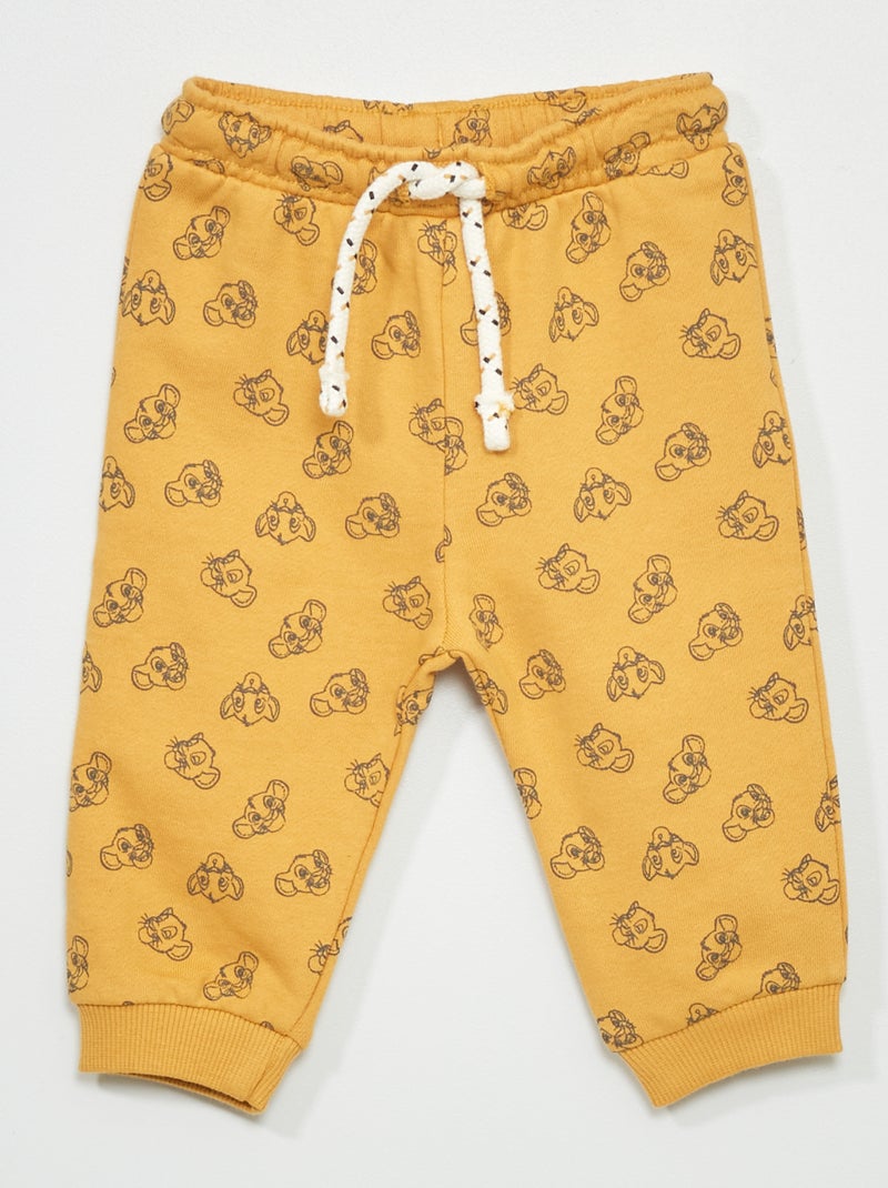 Joggingbroekje 'Simba' van 'Disney' GEEL - Kiabi