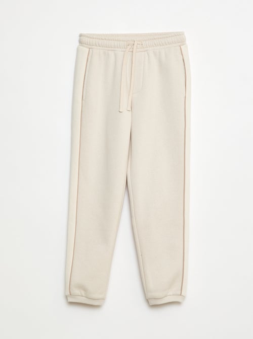 Joggingpak van geruwde fleece - Sweater + broek - 2-delig - Kiabi