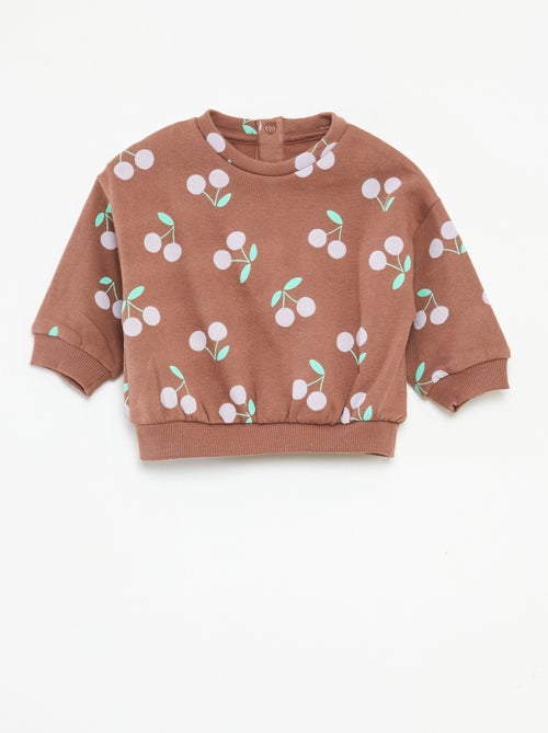 Joggingpak van sweatstof + legging - 2-delig - Kiabi