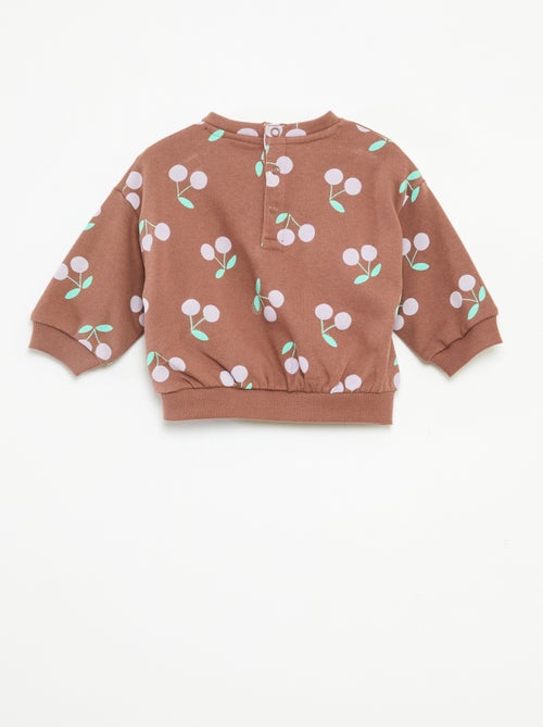 Joggingpak van sweatstof + legging - 2-delig - Kiabi