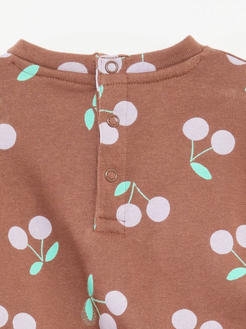 Joggingpak van sweatstof + legging - 2-delig - Kiabi