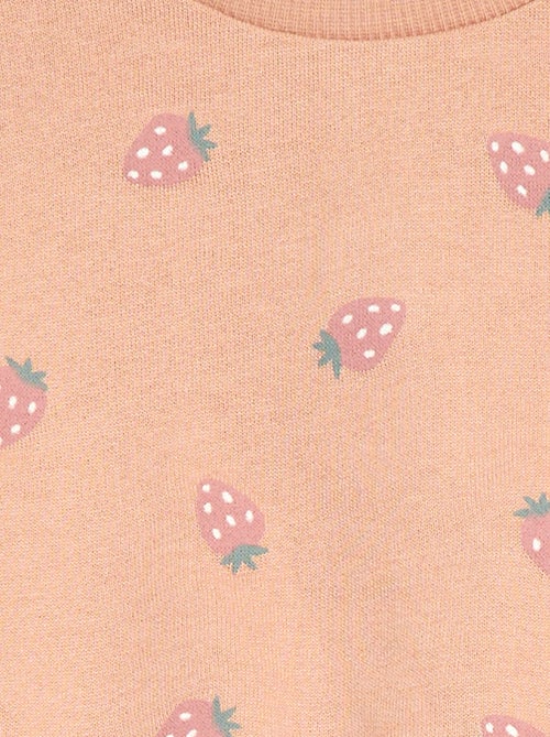 Joggingpak van sweatstof + legging - 2-delig - Kiabi