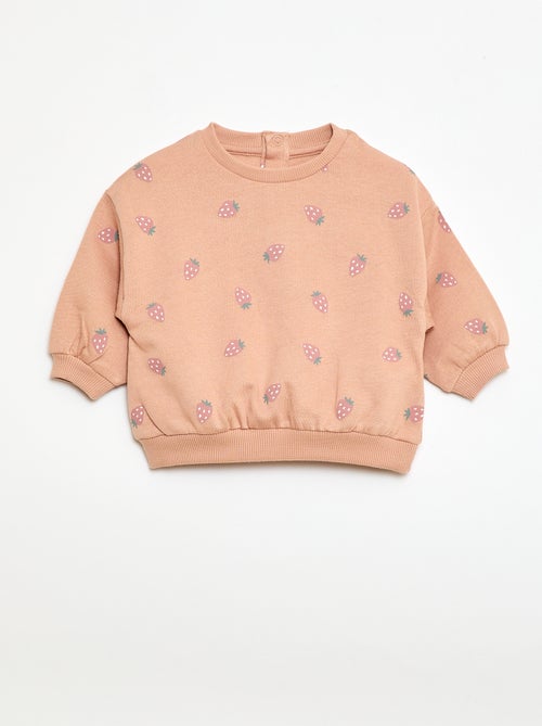 Joggingpak van sweatstof + legging - 2-delig - Kiabi