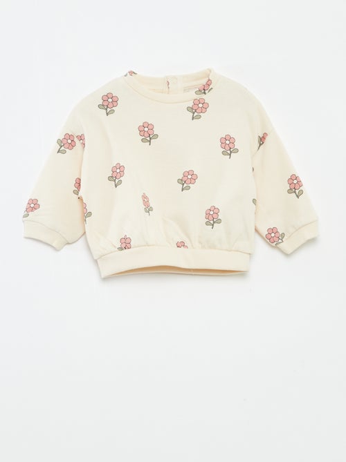 Joggingpak van sweatstof + legging - 2-delig - Kiabi