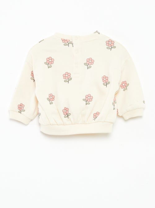 Joggingpak van sweatstof + legging - 2-delig - Kiabi