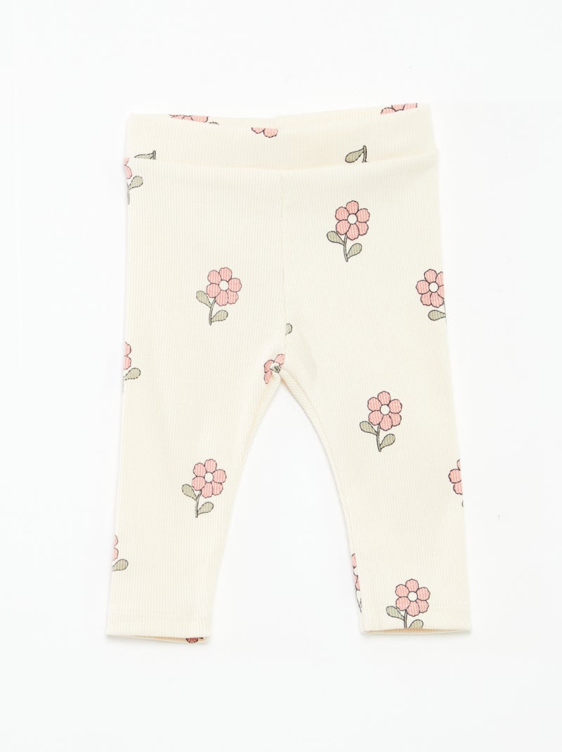 Joggingpak van sweatstof + legging - 2-delig Rose - Kiabi