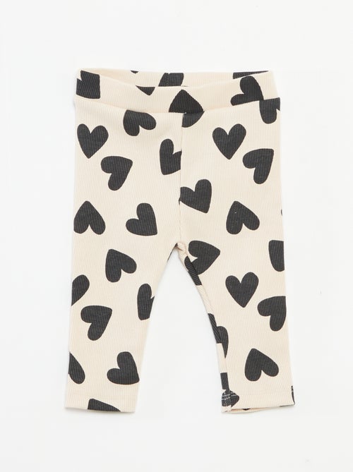 Joggingpak van sweatstof + legging - 2-delig - Kiabi