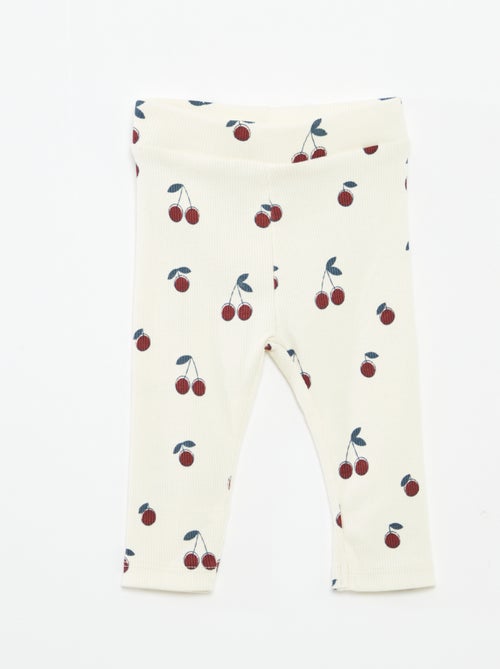 Joggingpak van sweatstof + legging - 2-delig - Kiabi