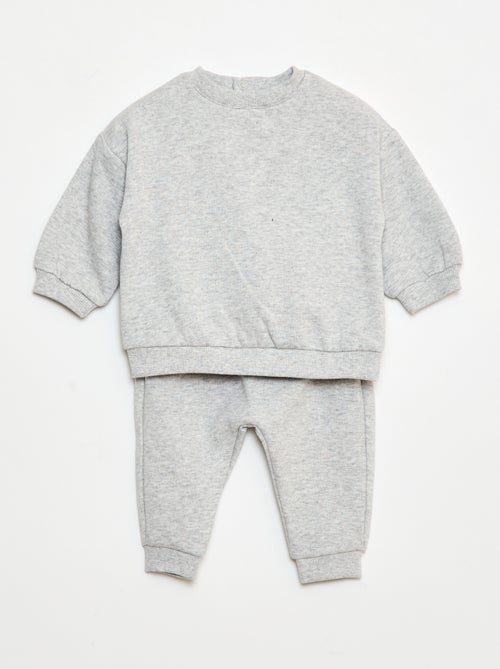 Joggingpakje met sweater + broek - 2-delig - Kiabi