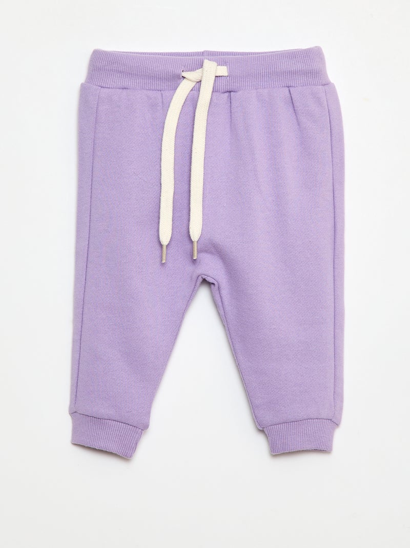 Joggingpakje met sweater + broek - 2-delig Paars - Kiabi