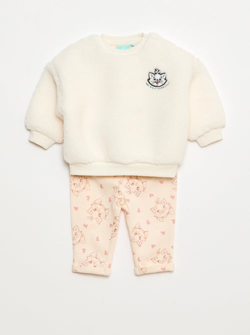 Joggingsetje - Sweater + broek 'Marie' 'De Aristokatten' - 2-delig - Kiabi