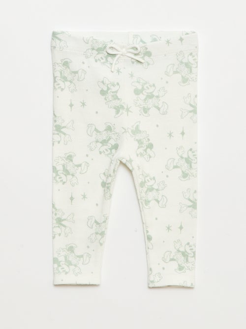 Joggingsetje - Sweater + broek + slabbetje 'Disney' 'Minnie' - 3-delig - Kiabi