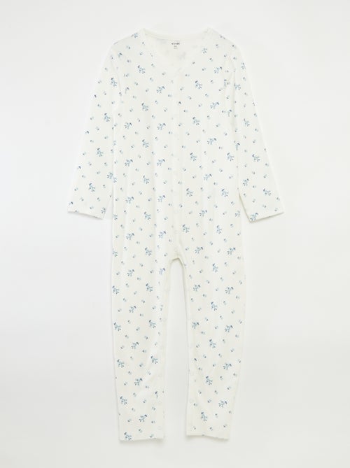 Jumpsuit met drukknopen – gemakkelijk aan te trekken collectie - Kiabi