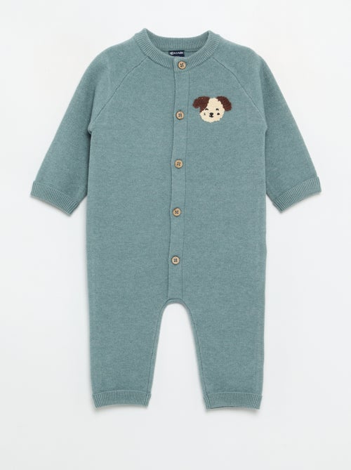 Jumpsuit van compact breisel - Kiabi