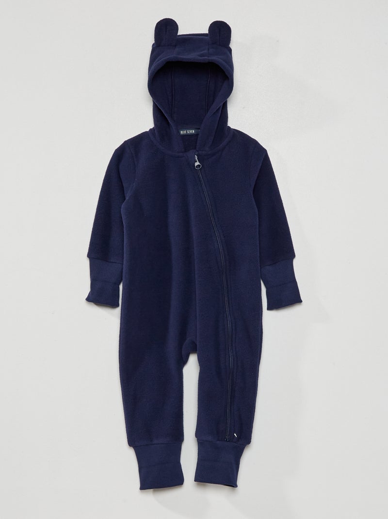 Fleece-sweater met Stitch-print en oortjes op de capuchon - Rose Fleece-sweater met Stitch-print en oortjes op de capuchon - Rose