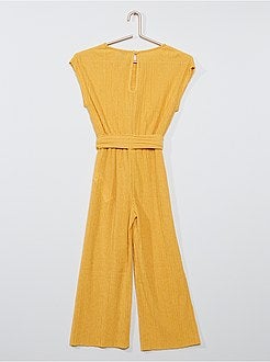 Jumpsuit van ribtricot - Kiabi