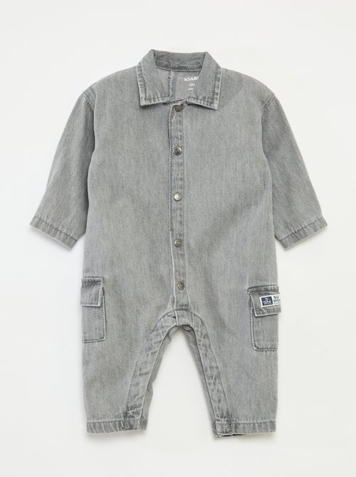 Jumpsuit van spijkerstof - Kiabi