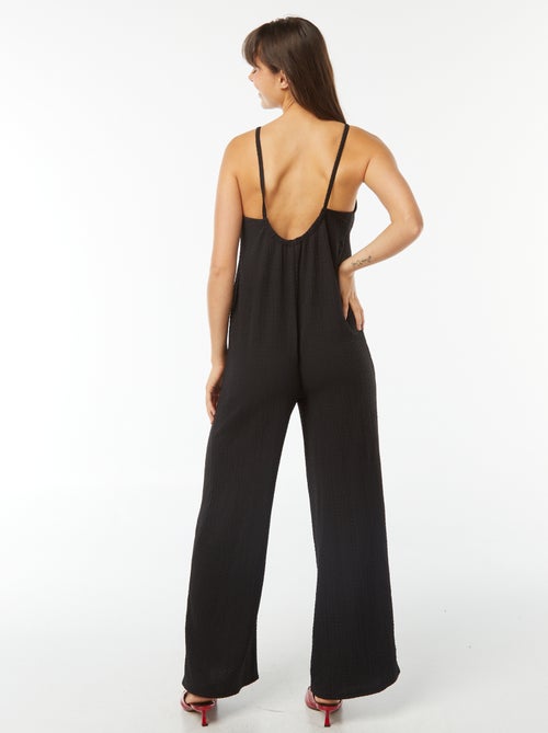 Jumpsuit van wafeltricot - Kiabi