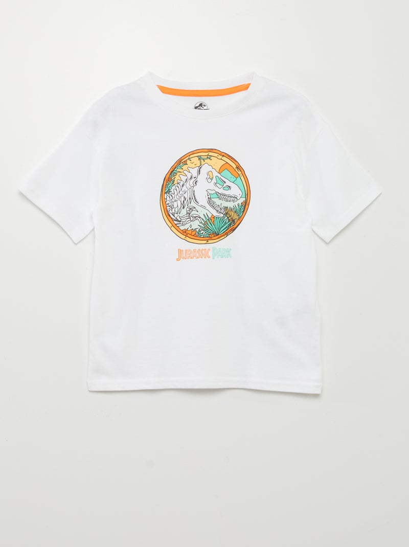 Jurassic Park-T-shirt WIT - Kiabi
