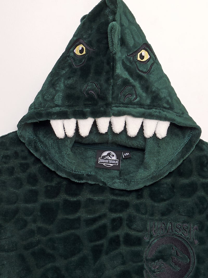 'Jurassic World'-hoodie in fleece GROEN - Kiabi