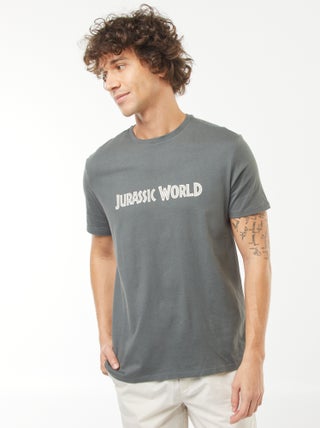 Jurassic World-T-shirt met korte mouw