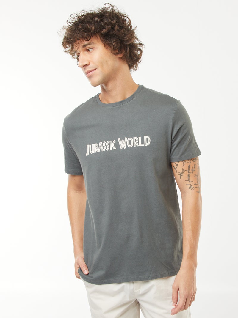 Jurassic World-T-shirt met korte mouw Groen - Kiabi