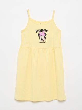 Jurk 'Disney' met spaghettibandjes