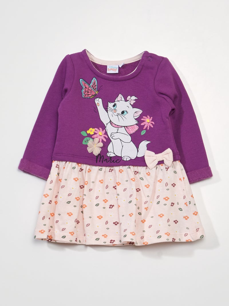Jurk met 2-in-1-effect 'Marie' van 'De Aristokatten' | 'Disney' GRIJS - Kiabi