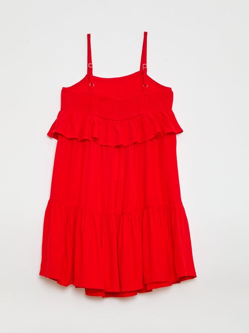 Jurk met dunne bandjes - Kiabi