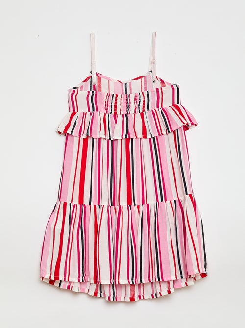 Jurk met dunne bandjes - Kiabi