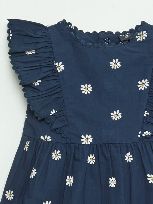 Jurk met korte mouwen en volants - Kiabi