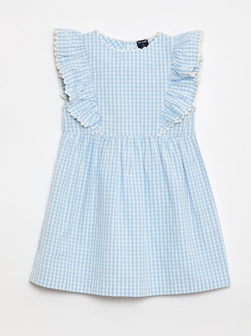 Jurk met korte mouwen en volants - Kiabi